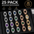 25 Pack Wholesale Watch Bundle