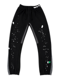 Black & Paint Splatter Dept Sweats