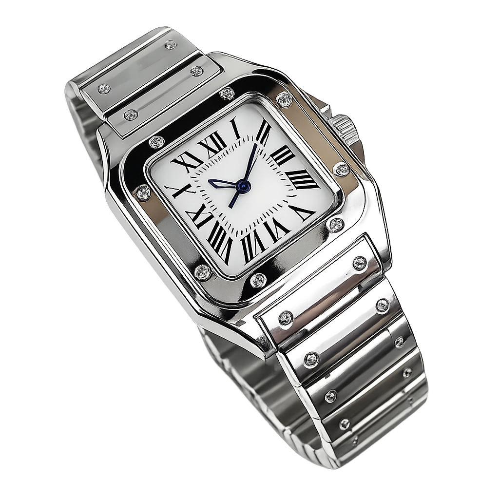 Timeless Silver Luxe Octane White Face – Casual Collection