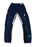 Navy Blue & Paint Splatter Dept Sweats